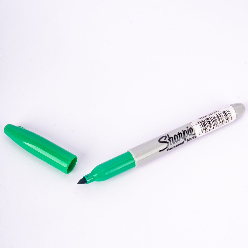Marcador Sharpie fino verde oscuro