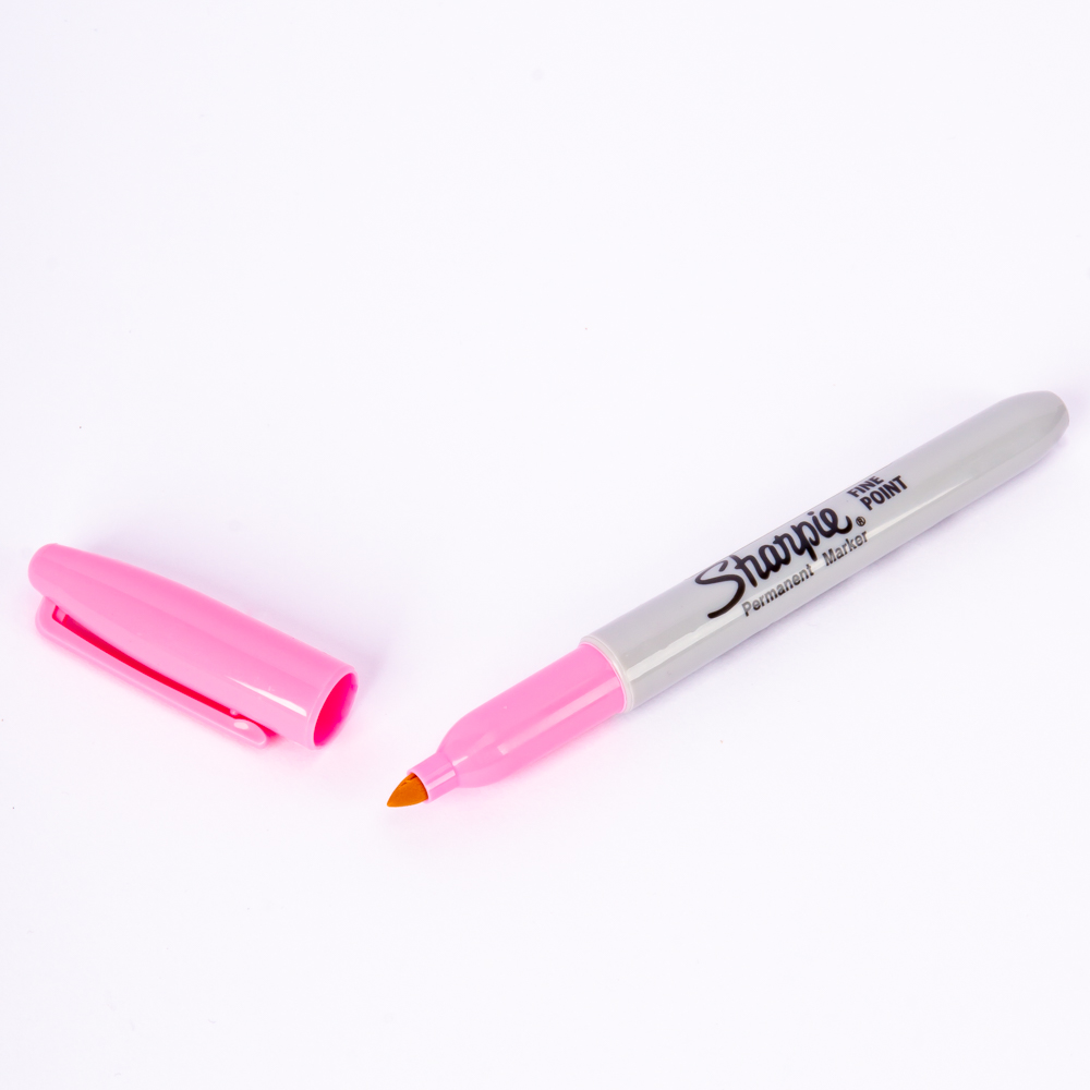 Marcador Sharpie fino rosado