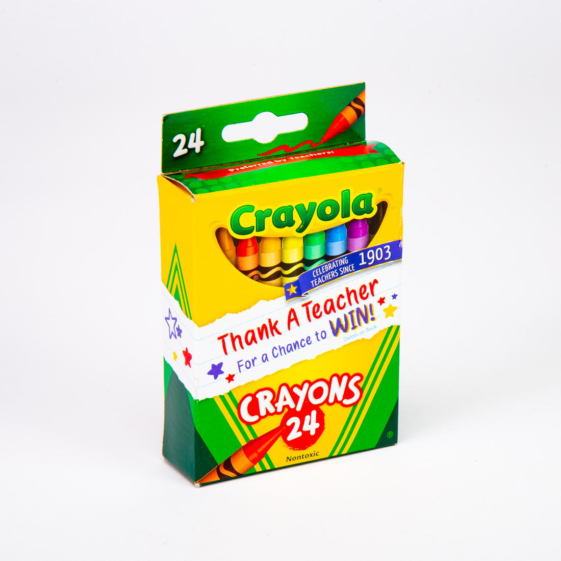 CRAYON COLORES 9.5CM 24UND