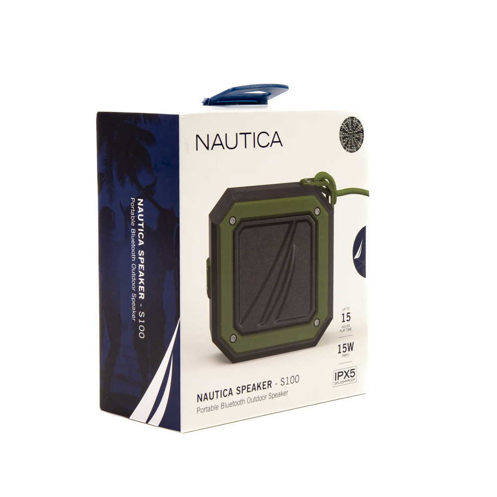 Parlante portátil bluetooth necro/beige