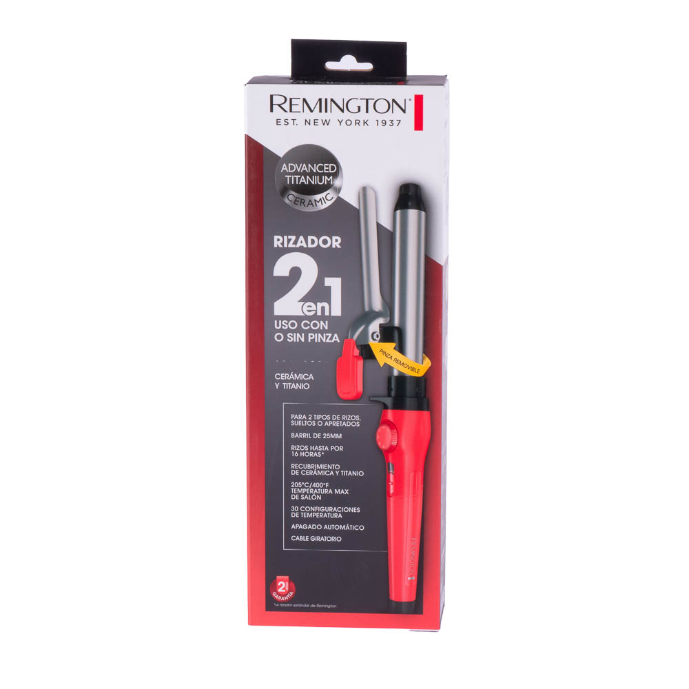 Tenaza rizador 2 en 1 pinza removible