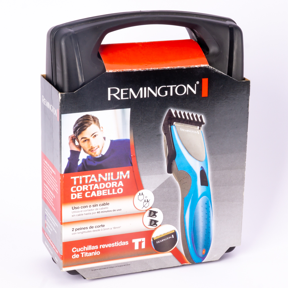 Maquina para cortar cabello inalámbrica titanio