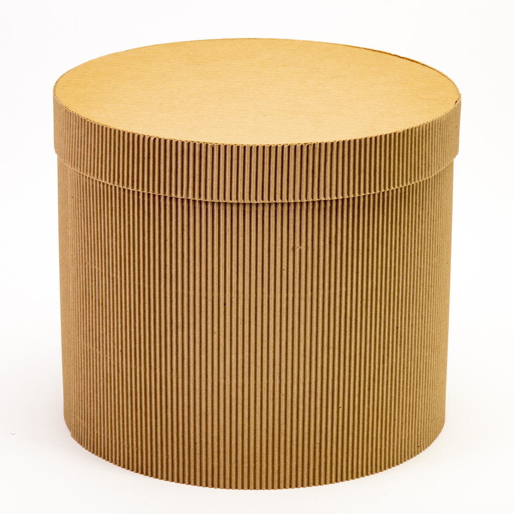 Caja cilíndrica corrugado #7