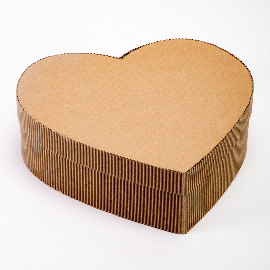 Caja corazón #3 corrugado