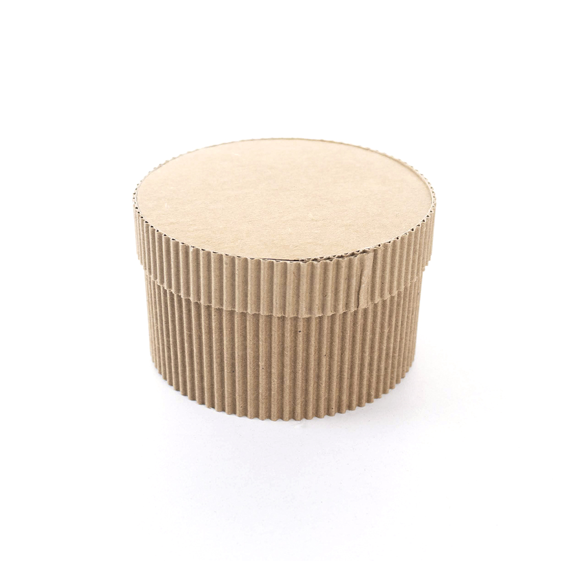 CAJA KRAFT CORRUGADO CILINDRICO #3