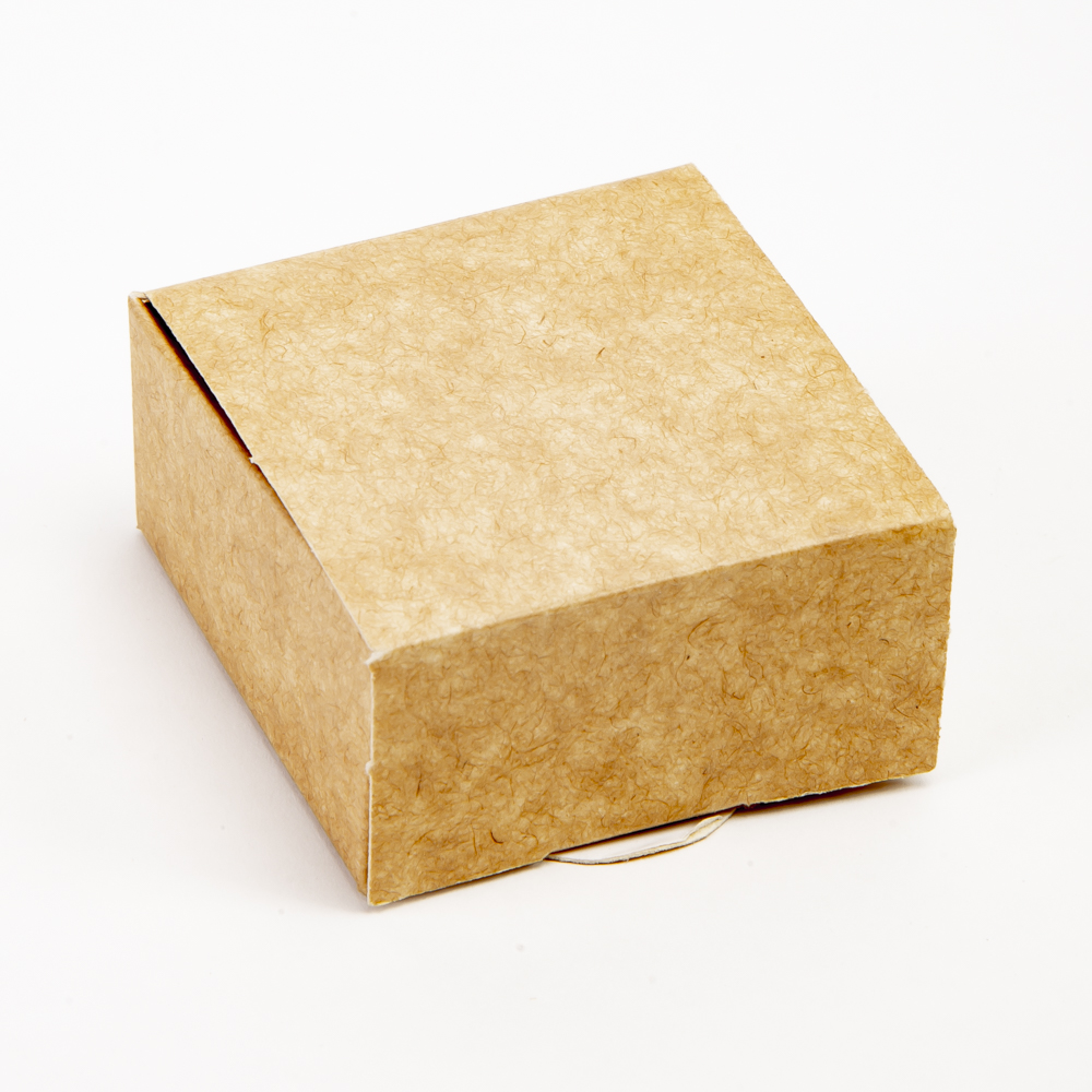 Caja cartulina Kraft pequeñuela 