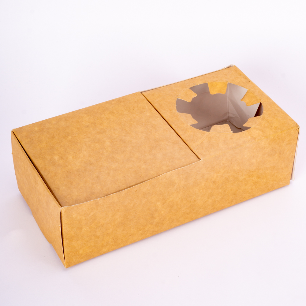 Caja cartón para café o repostería 6,5x20x0