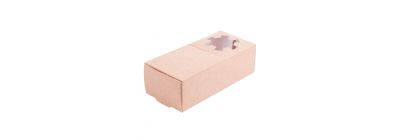 Caja cartón para café o repostería 6,5x20x0