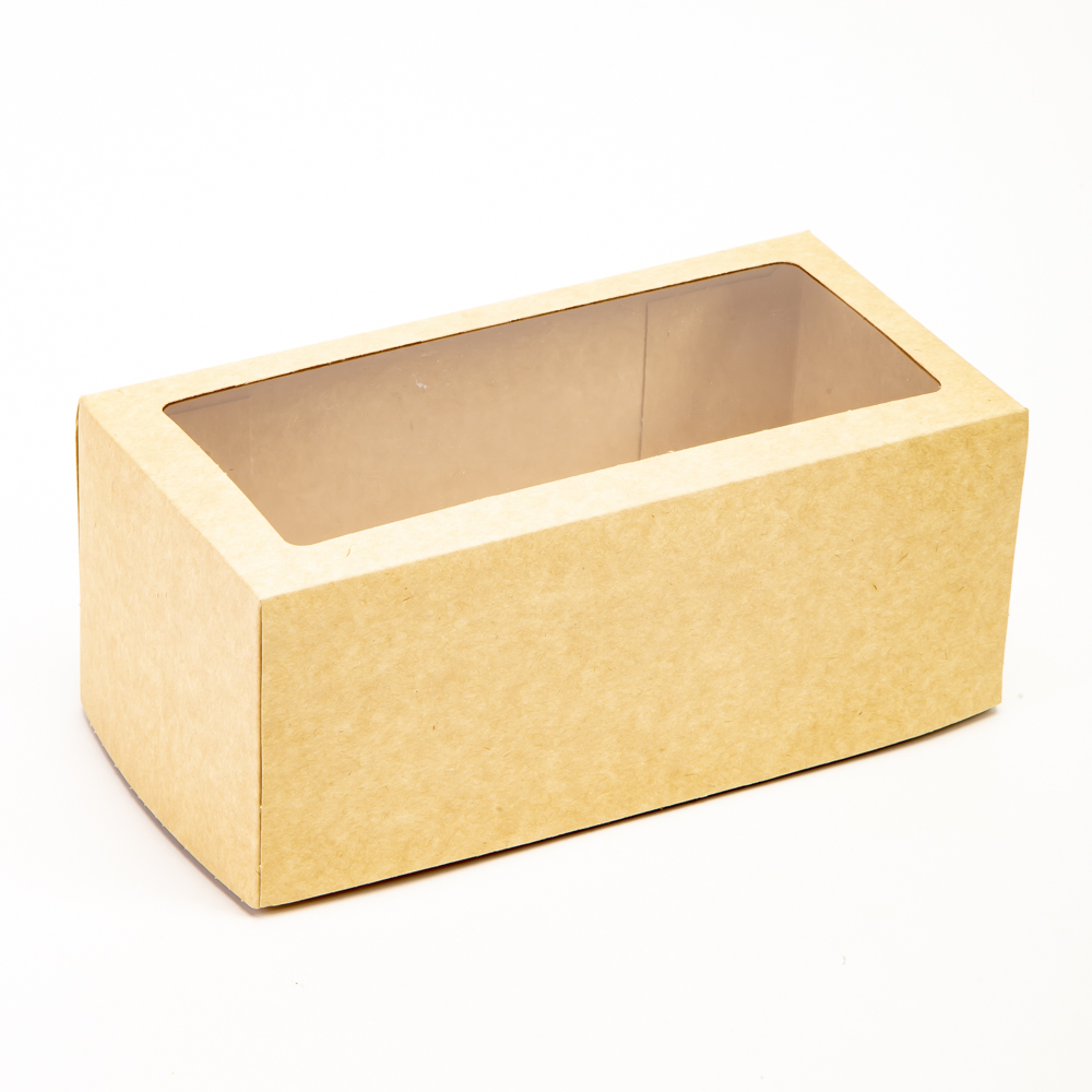 Caja cartón liso ventana 22x10,5x9cm