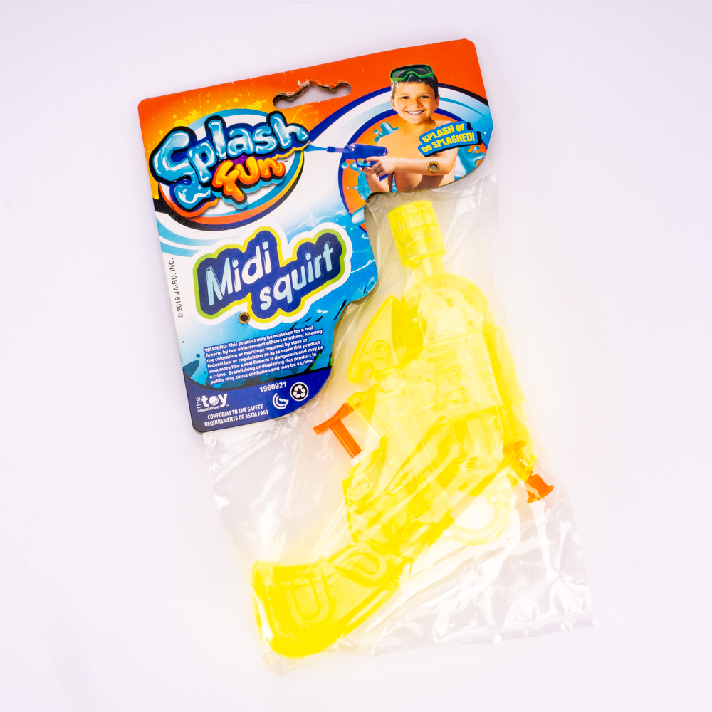 Pistola agua plástica splash fun +4a surtido