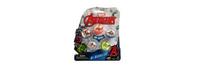 Bola plástica estampado avengers big bounce 5pzas +4a surtido