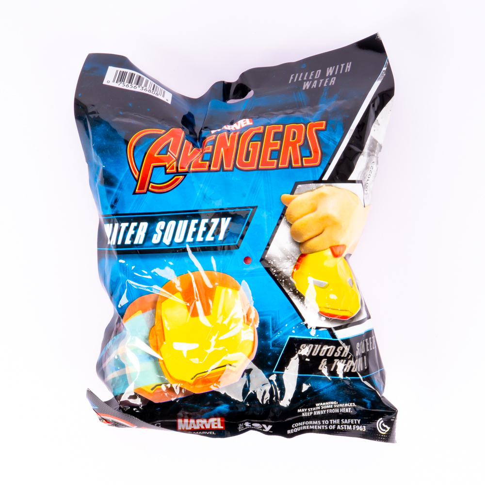 Figura héroe Avengers Marvel squeezy +4a surtido