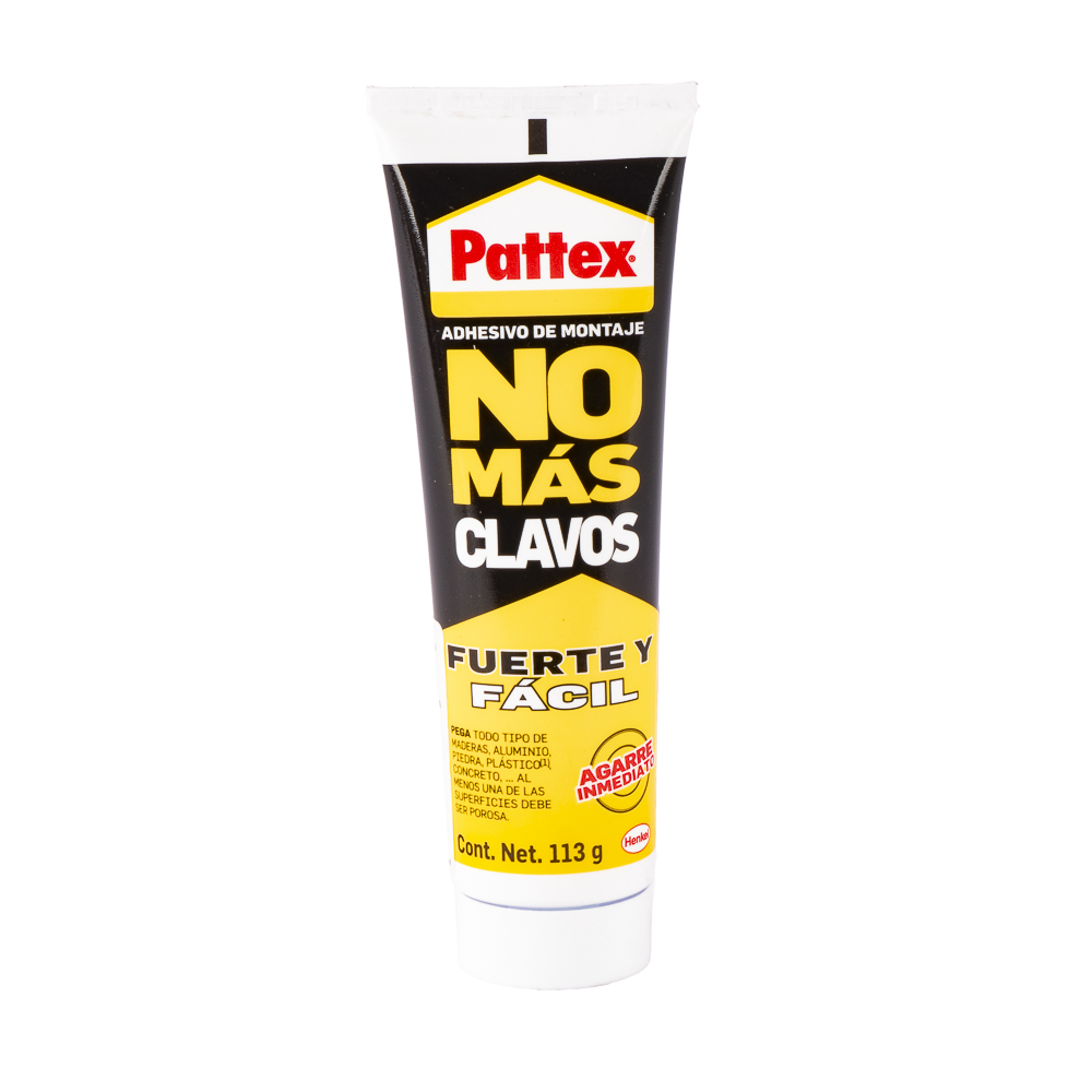 Adhesivo pattex henkel no mas clavos 113g