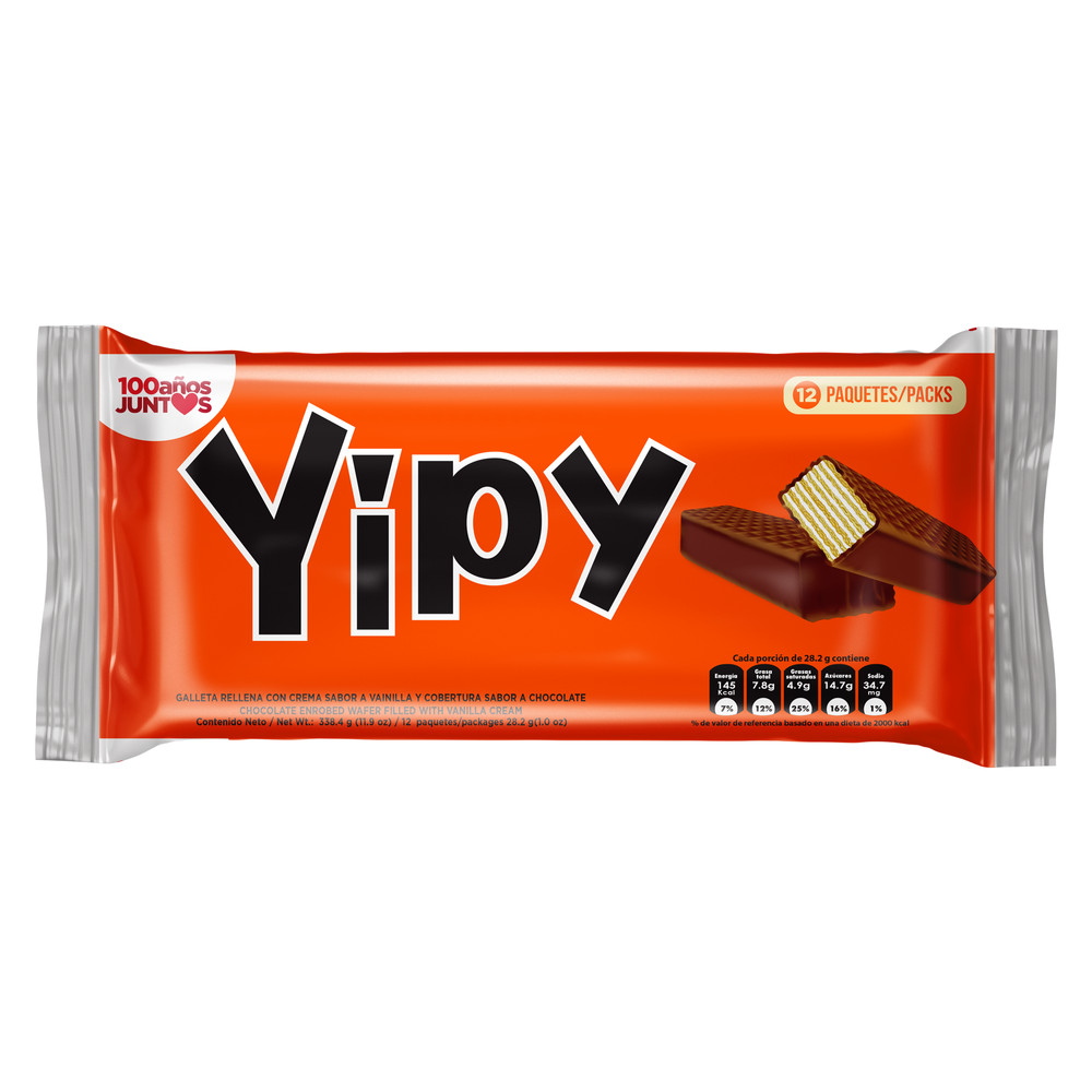 Galleta Pozuelo yipy 12und 