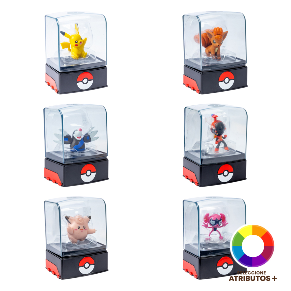 Figura Pokémon con accesorios