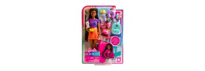 Muñeca Barbie life in the city con accesorios +3a