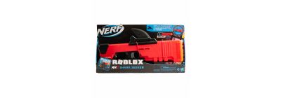 Pistola plástico lanzador Nerf roblox aleta tiburón +5a