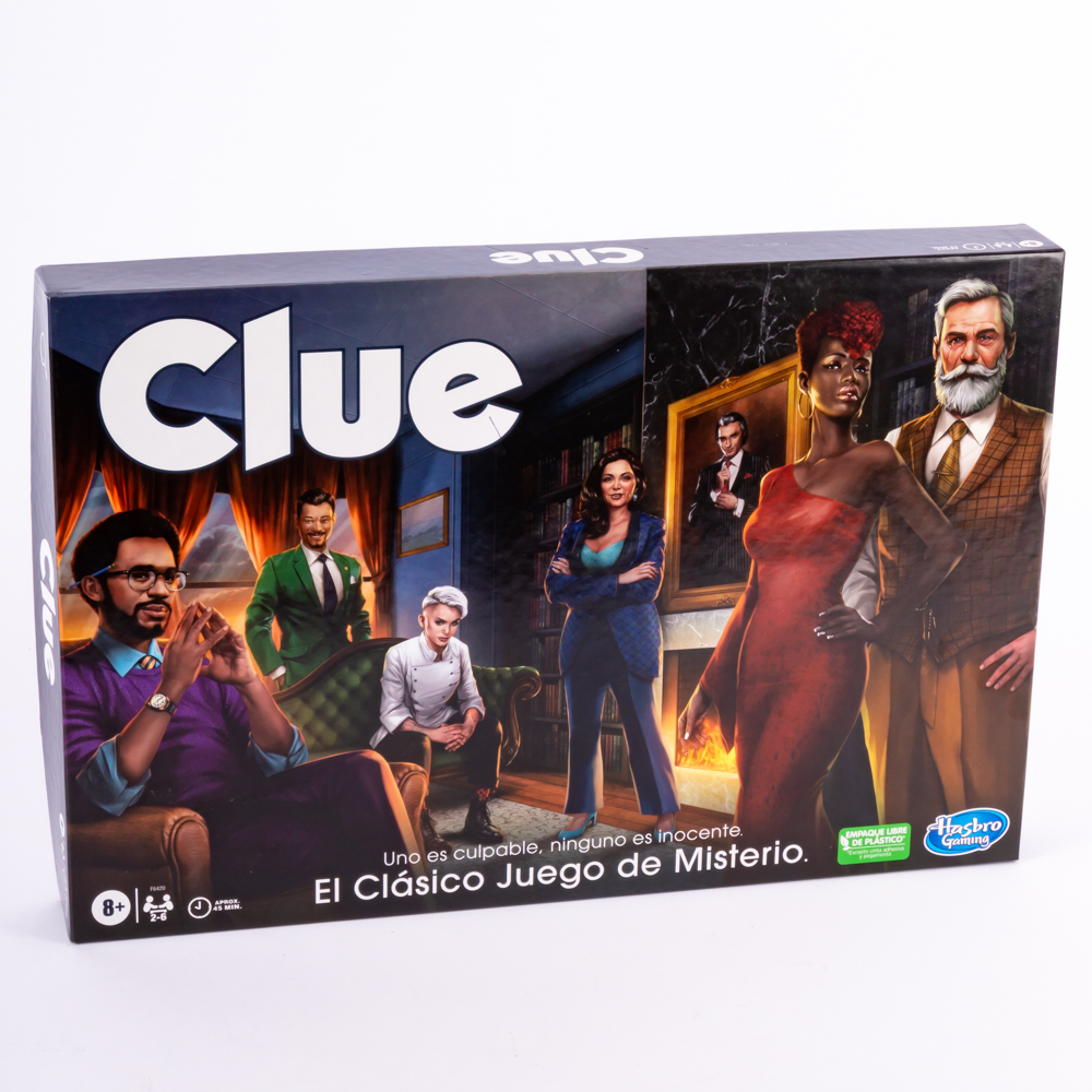 Clue el clásico juego misterio 2-6 jugadores +8a