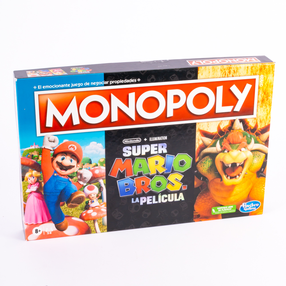 Monopoly Super Mario Bros la película 2-6 jugadores +8a