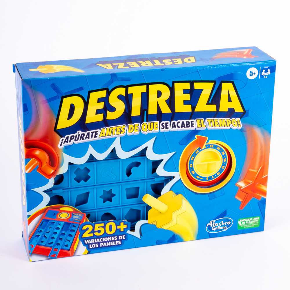 Juego plástico destreza perfection +5a