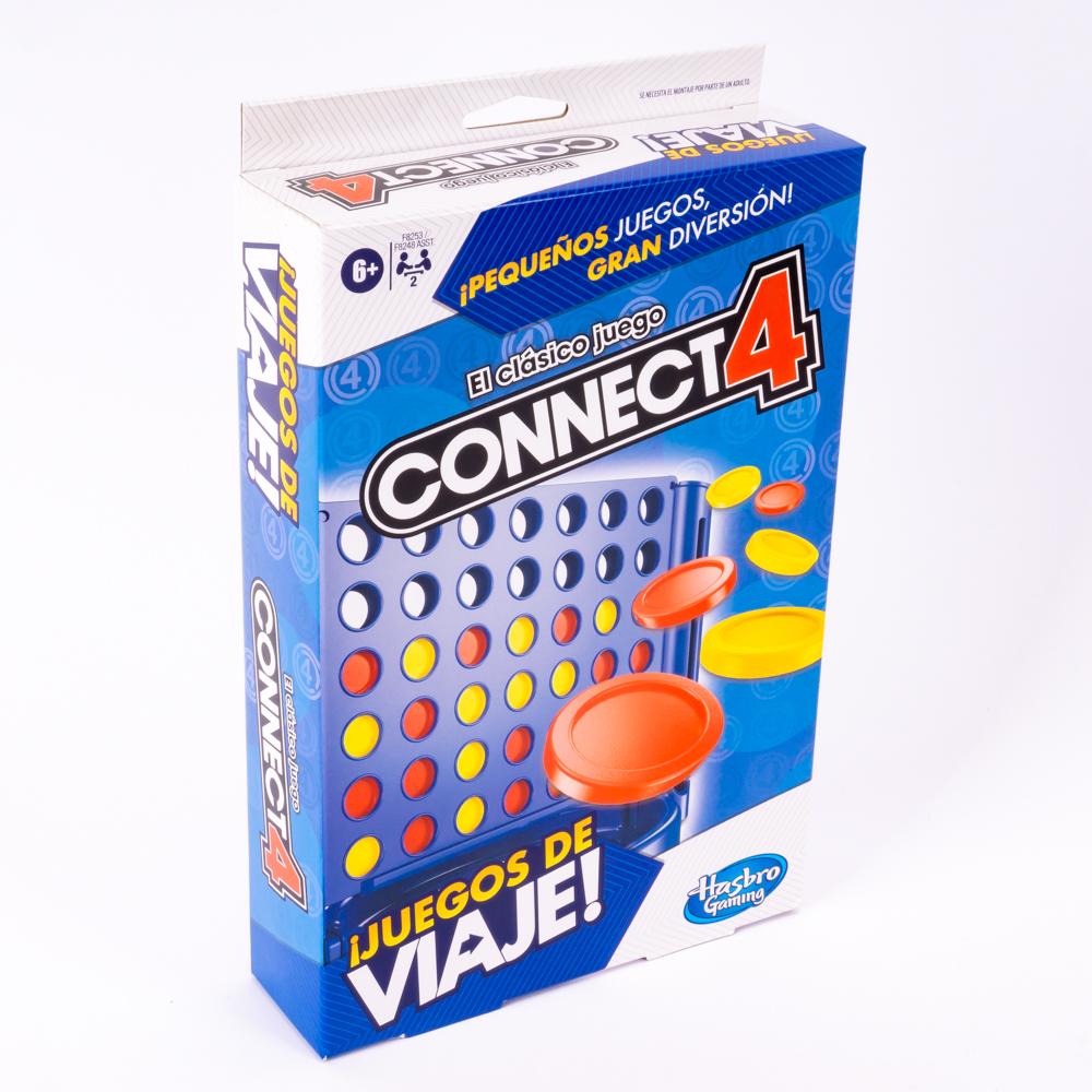 Juego mesa connect 4 para viaje +6a surtido