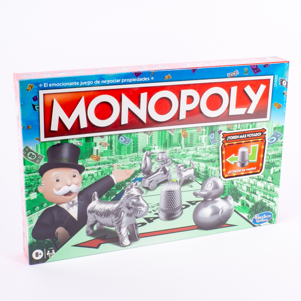 Monopoly classic token 2-6 jugadores +8a