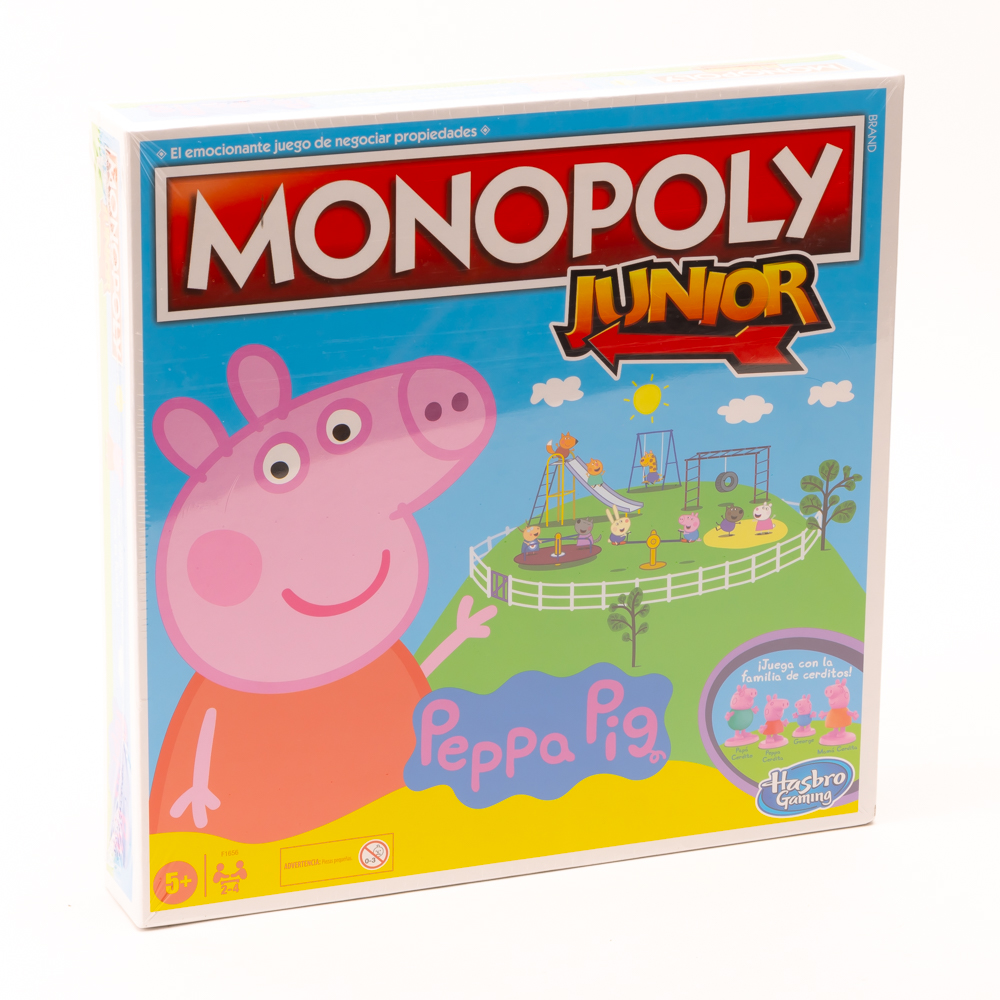 Monopoly junior Hasbro Peppa Pig 2-4 jugadores +5a