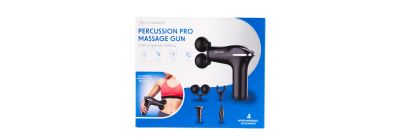 Masajeador percusión dual 6 velocidades recargable 2h 