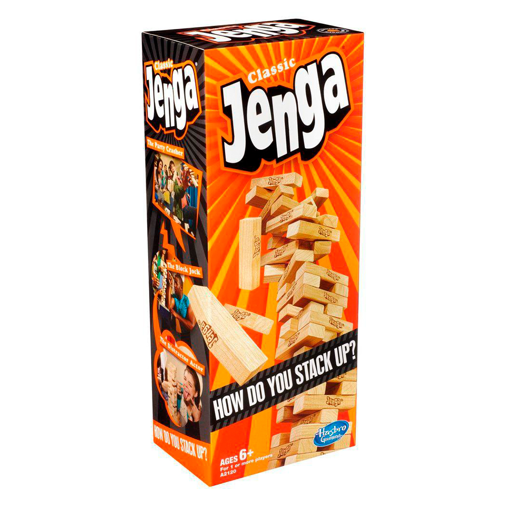 Juego mesa Jenga clásico +6a