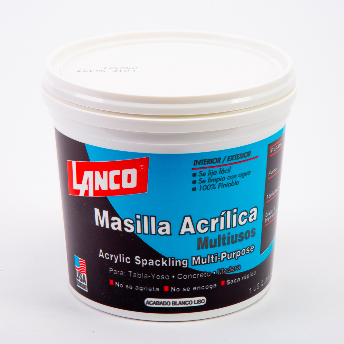 Masilla acrílica multiusos 946ml