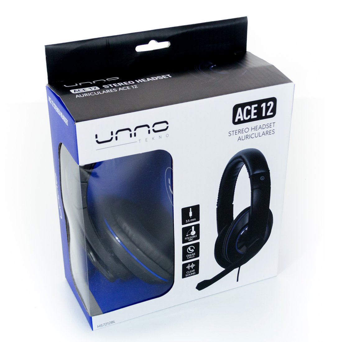 Audífono Ace 12 Stereo 3.5Mm Con Micrófono