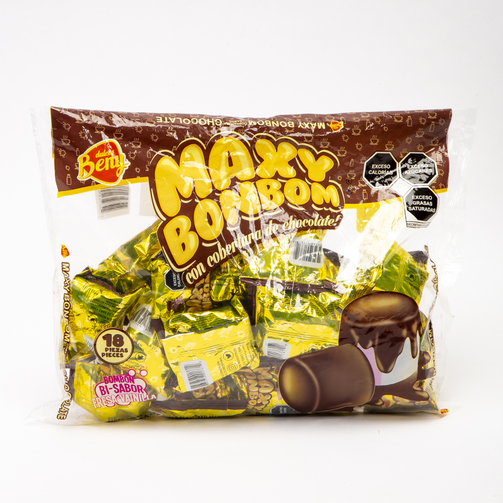 Marshmallow Benny cubierto chocolate 24g