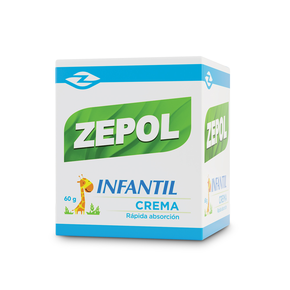 Zepol infantil crema rápida absorción 60g