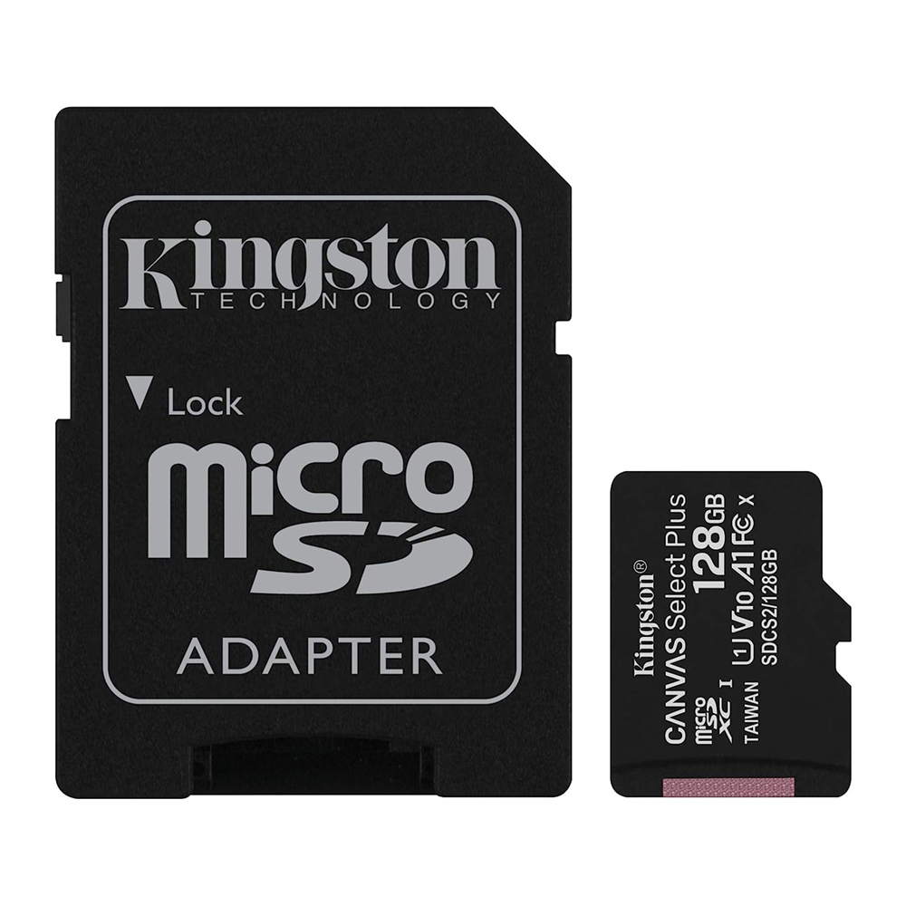 Memoria micro SD 128gb canvas select plus clase 10