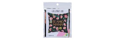 Globo metálico flores mamá
