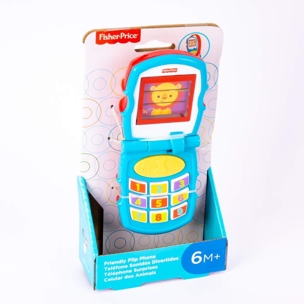 Telefono plástico Fisher Price sonidos divertidos +6m