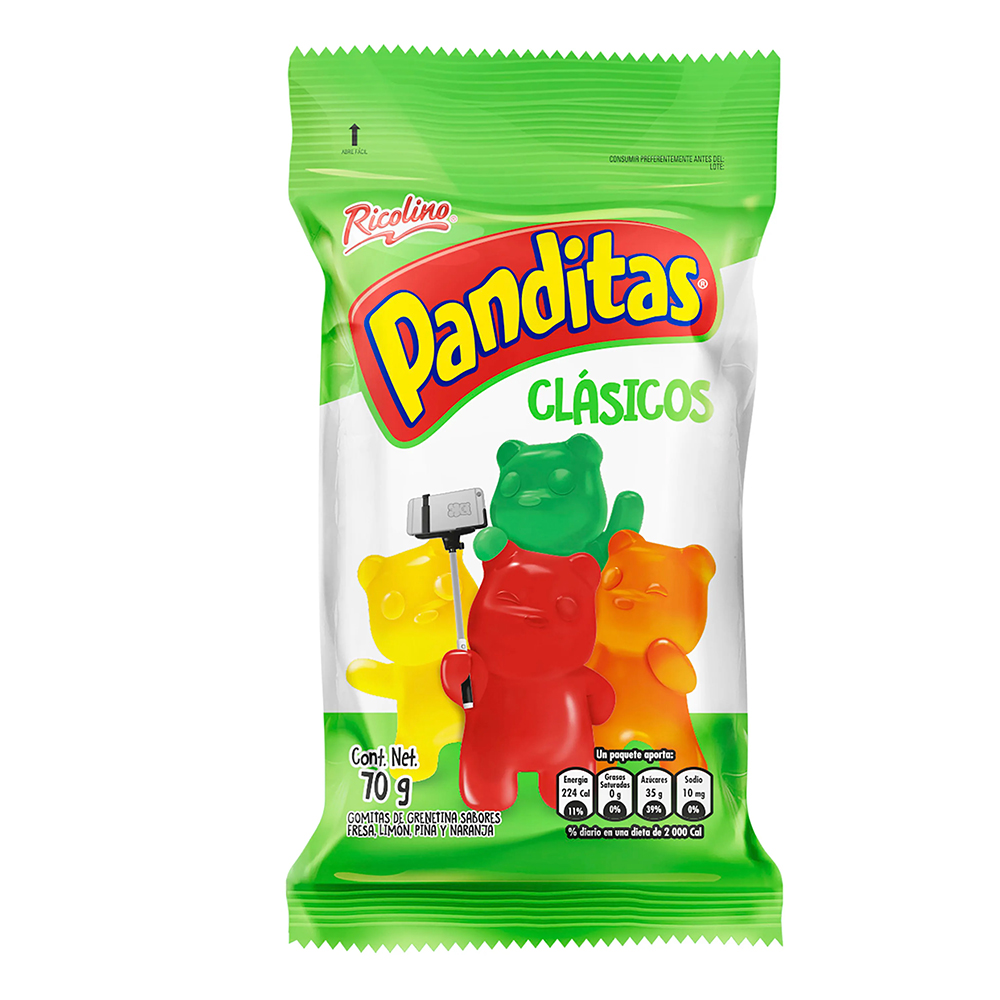 Gomita pandita clásicos Ricolino 70g