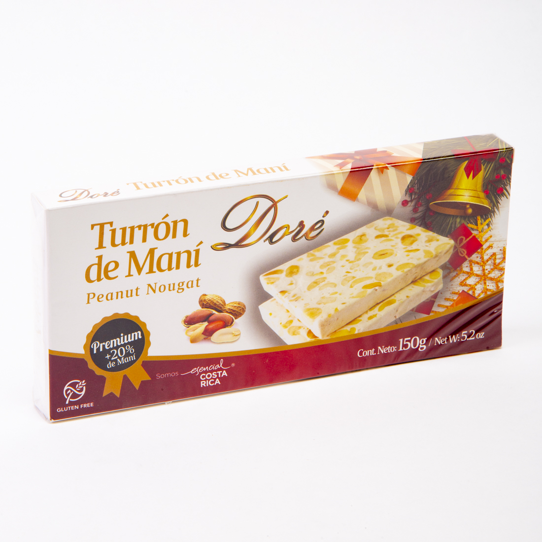 Turrón caja dore maní 150g