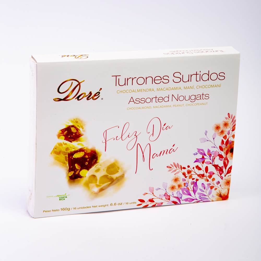 Turrón caja dore surtido 160g