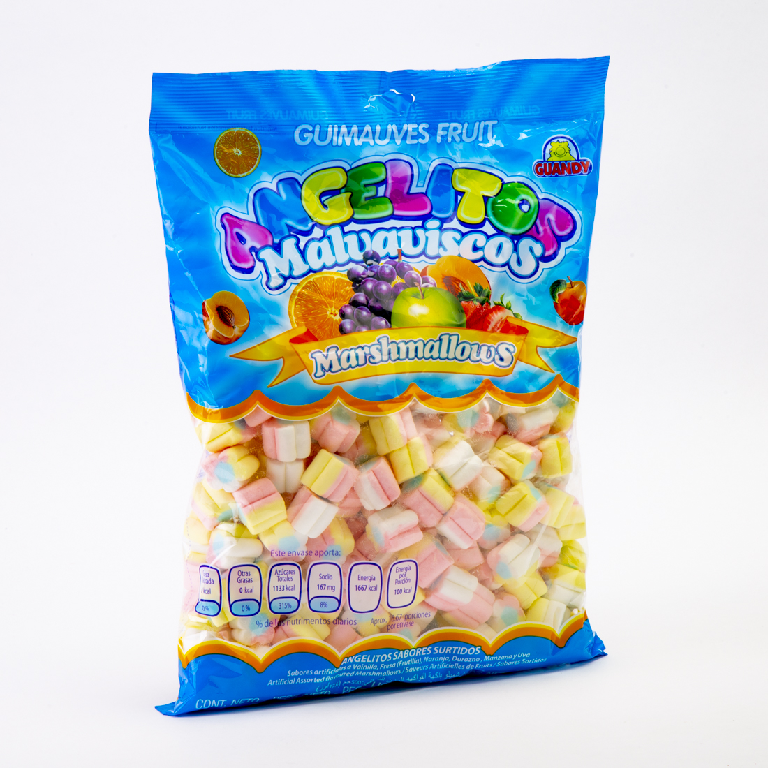 Marshmallow flor fruta