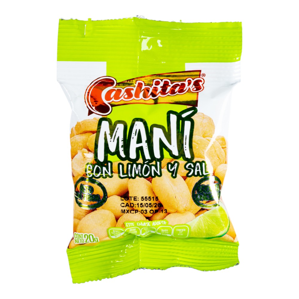 Maní limón y sal