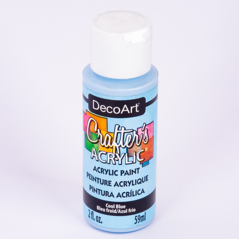 Pintura acrílica Decoart azul frio 2oz