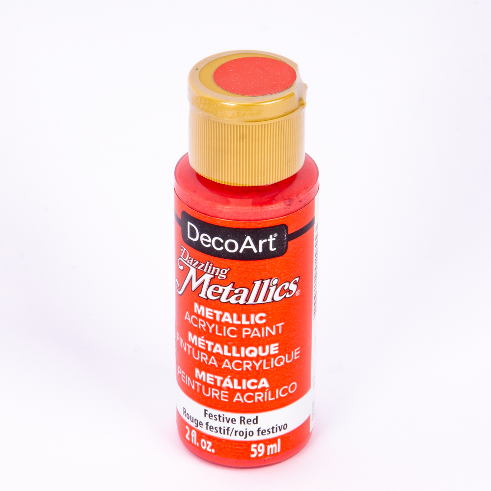 Pintura acrílica Decoart rojo festivo 59ml