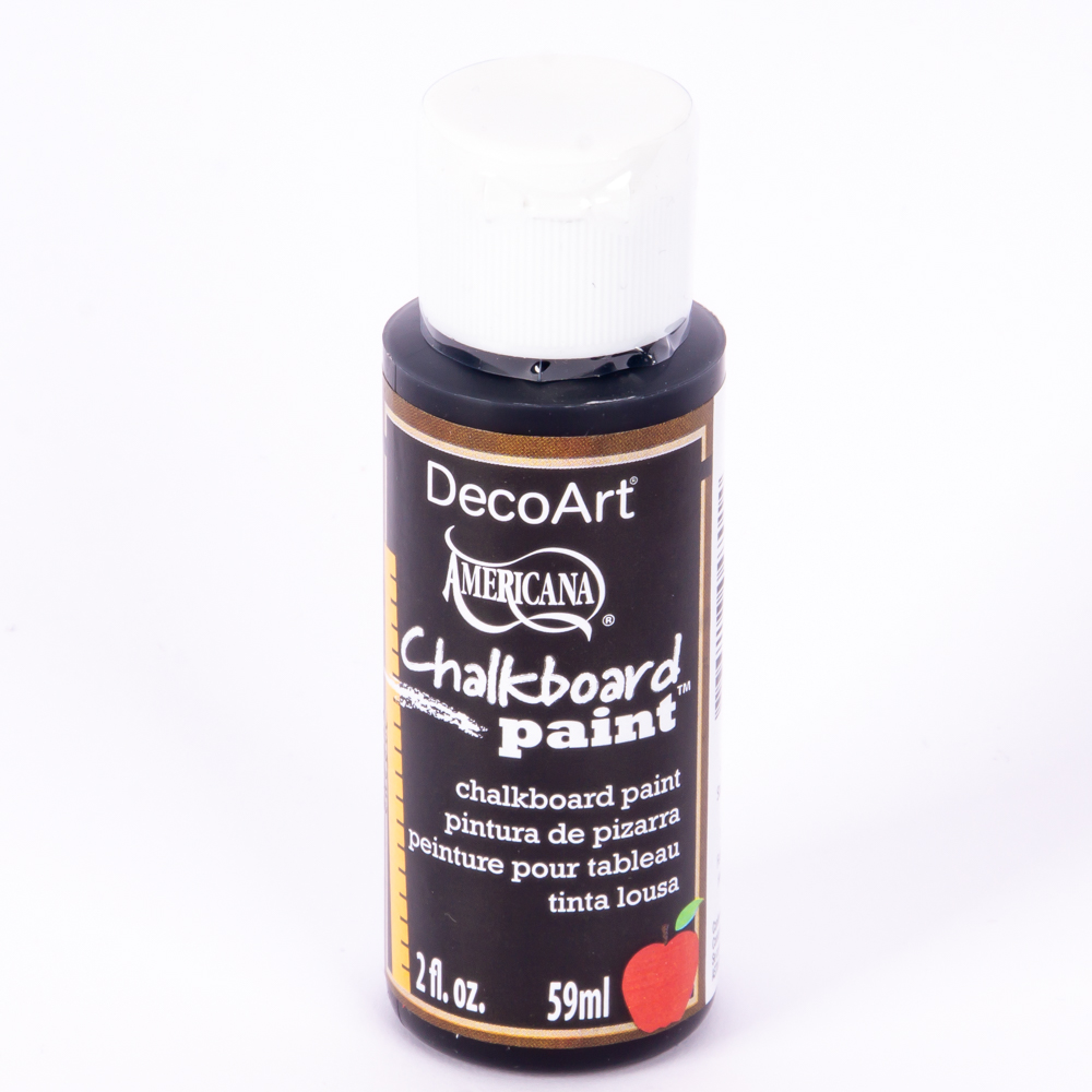 Pintura acrílico Decoart pizarra negra 2oz