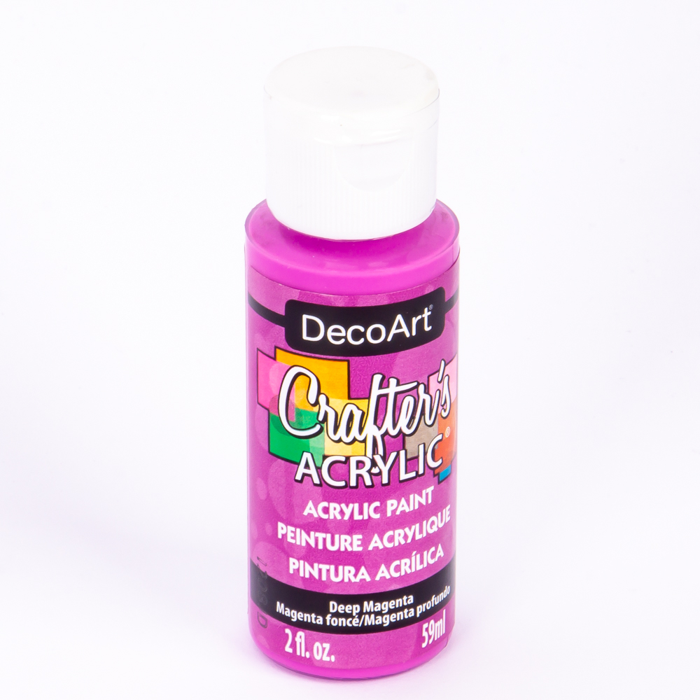 Pintura crafter Decoart magenta profundo 2oz