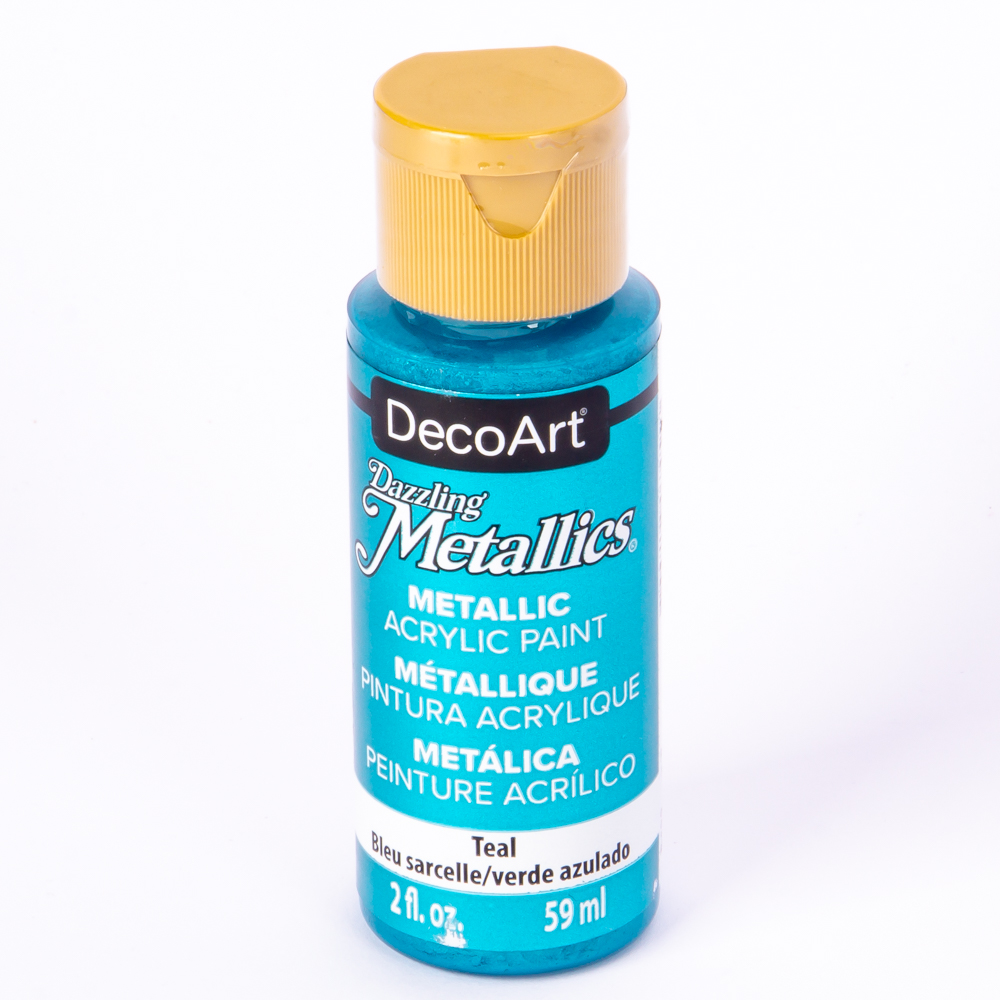 Pintura acrílica Decoart metal verde azulado 59ml