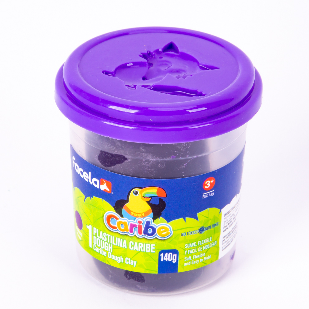 Plastilina Facela caribe doughmorada 100g