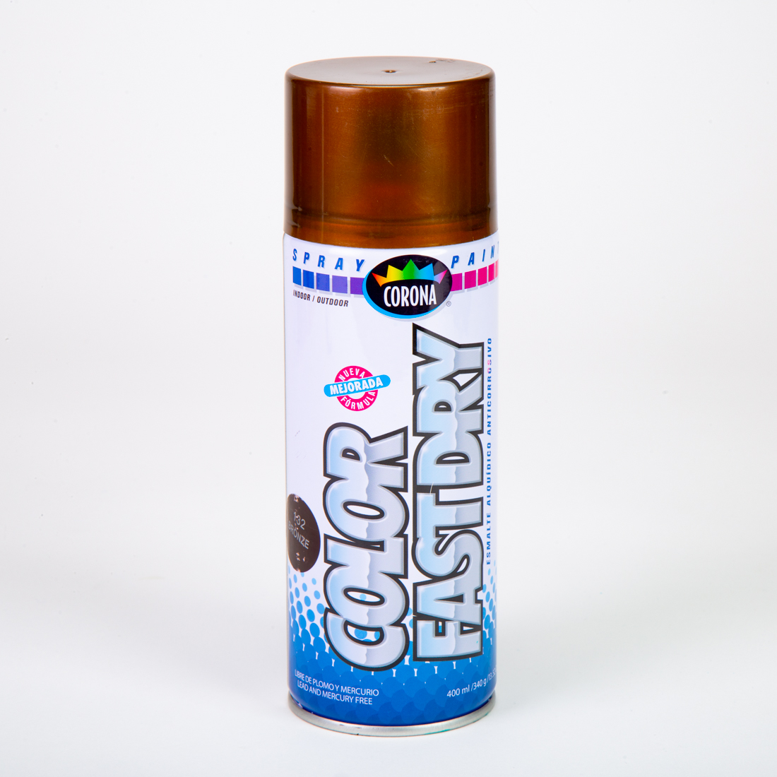 Pintura spray bronce