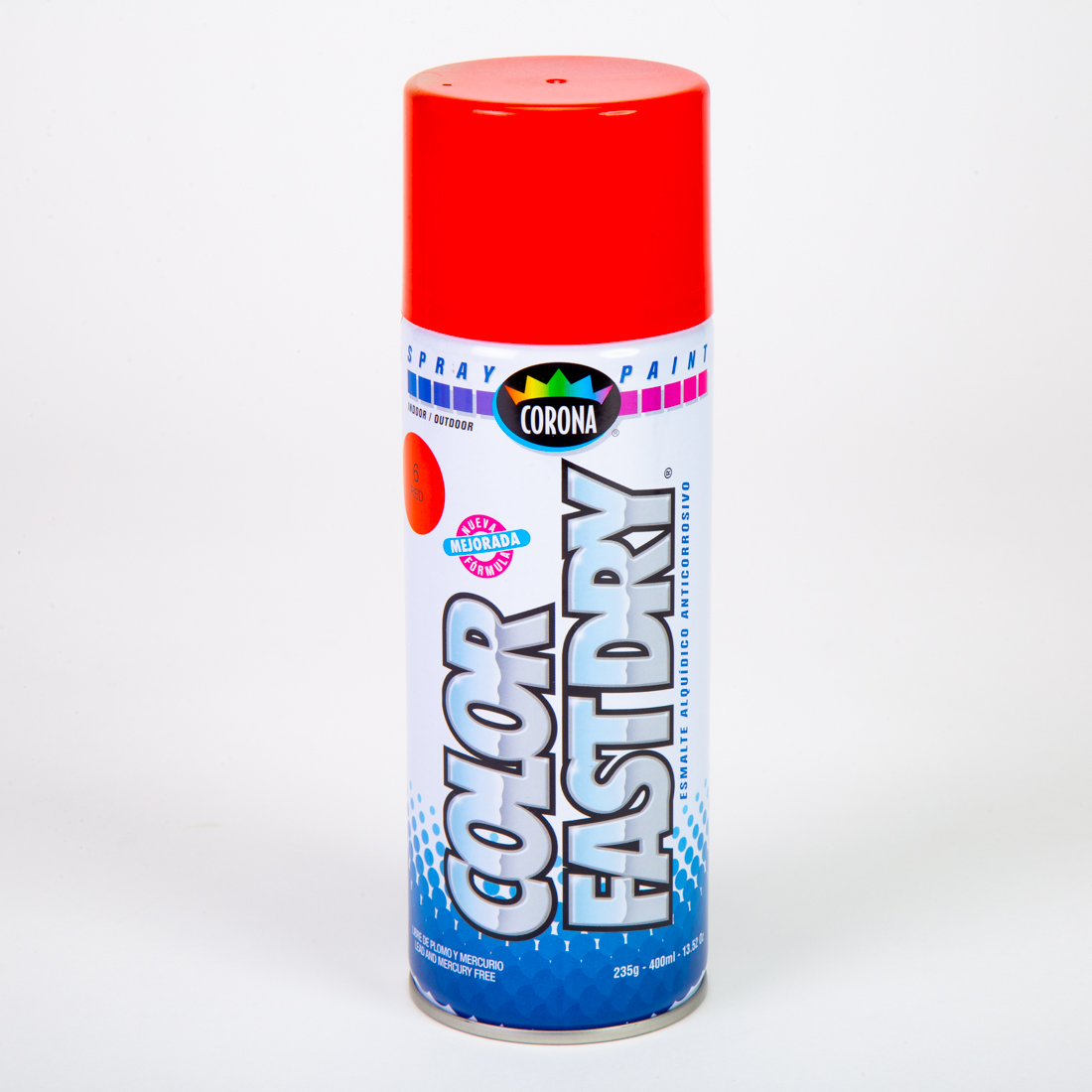 Pintura spray rojo