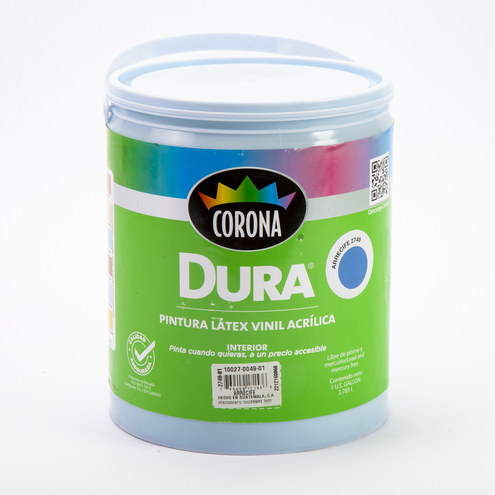 Pintura látex Dura arrecife galón